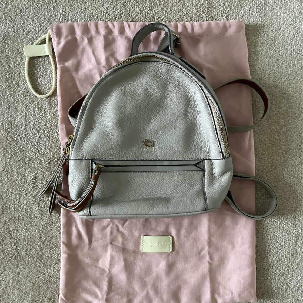 Radly London Leather Backpack